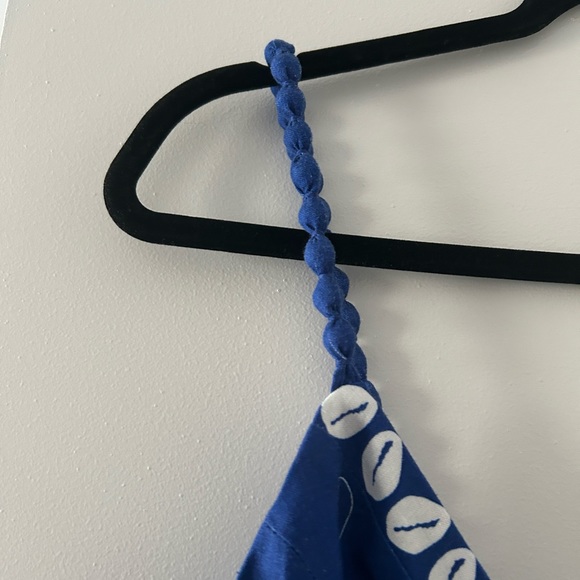 Farm Rio Blue Mixed Ondina Midi Dress XL NWT - Picture 6 of 14